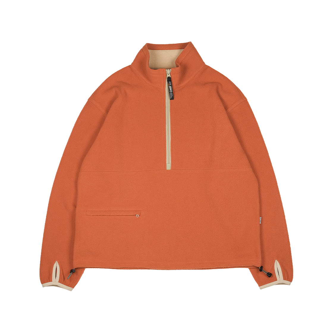 A-133 mmogarden mmo Fleece Anorak Orange