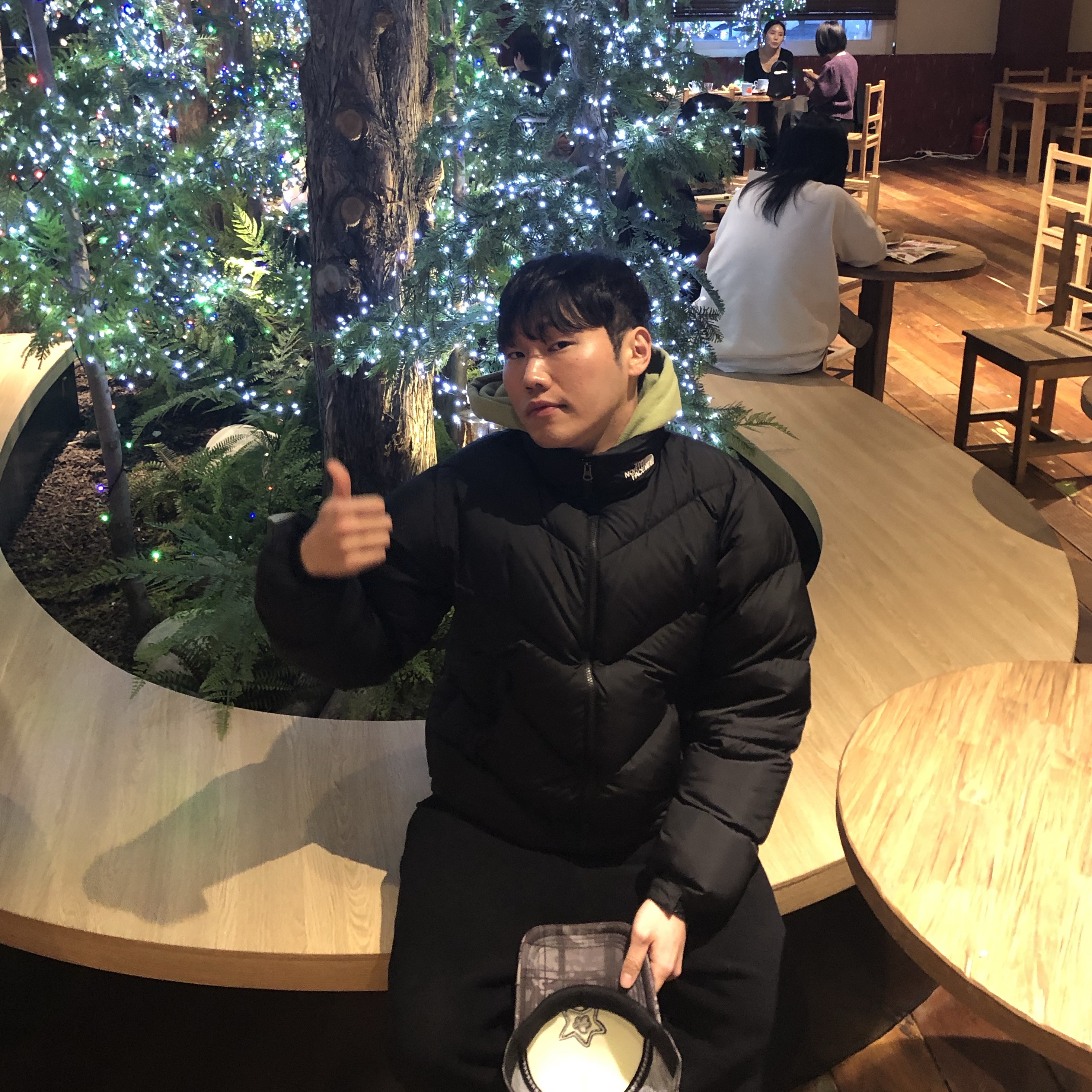 The North Face Ascent Jacket Black 착용 스타일 - 2