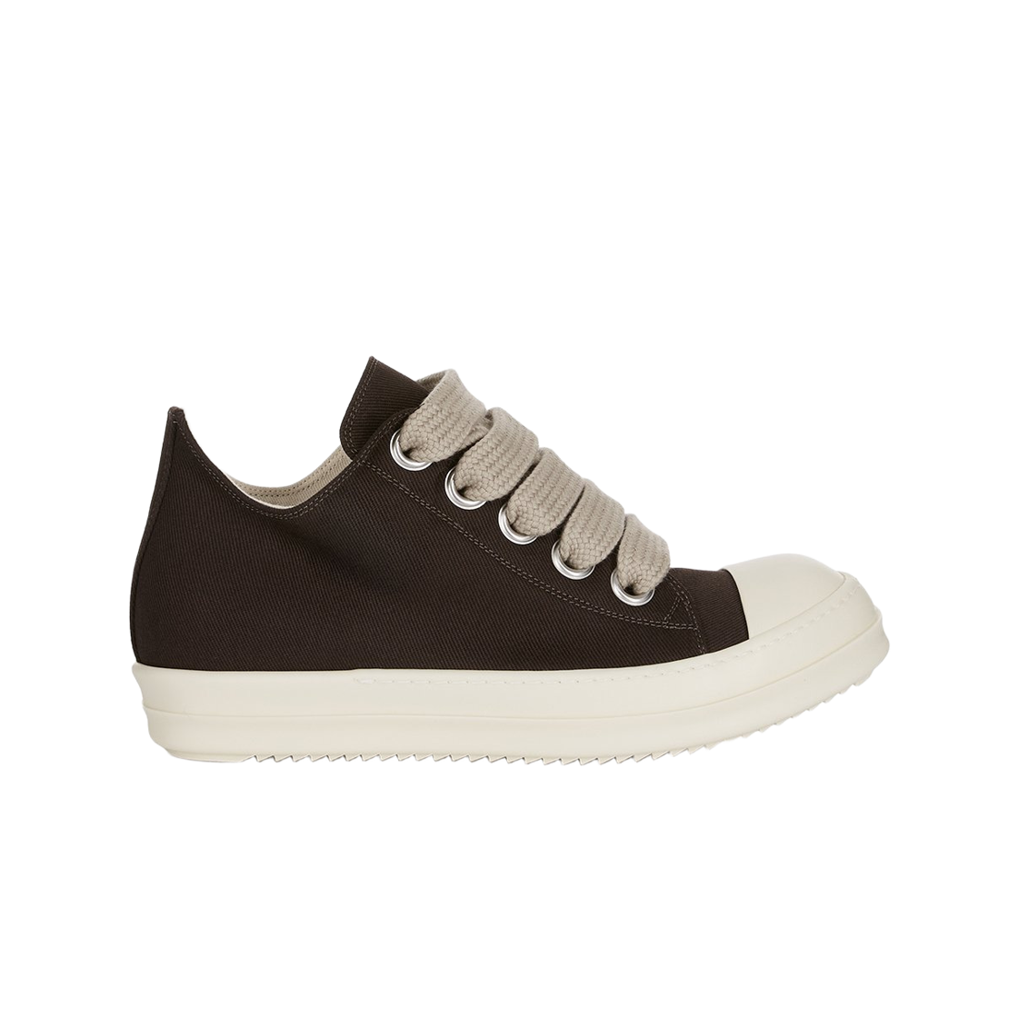 DU02E7819DOW2-7811 Rick Owens Drkshdw Concordians Jumbolace Low Sneakers Dirty Dark Dust Milk