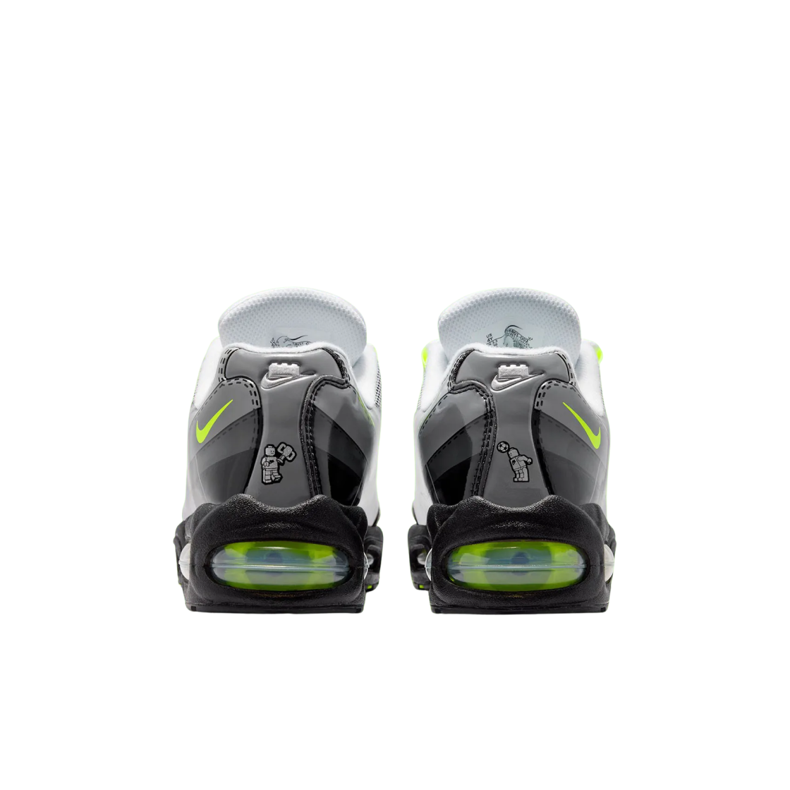 (GS) 나이키 x 레고 에어맥스 95 블랙 메탈릭 실버((GS) Nike x Lego Air Max 95 Black Metallic Silver) - 3
