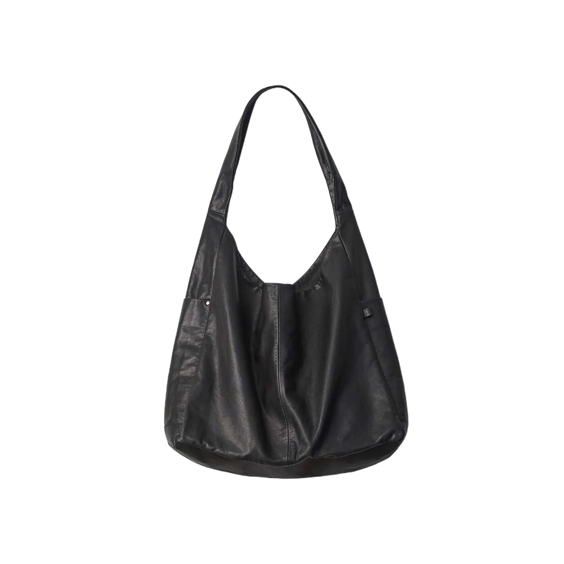 슈타인 레더 숄더백 블랙 - 26SS(ssstein Leather Shoulder Bag Black - 26SS)