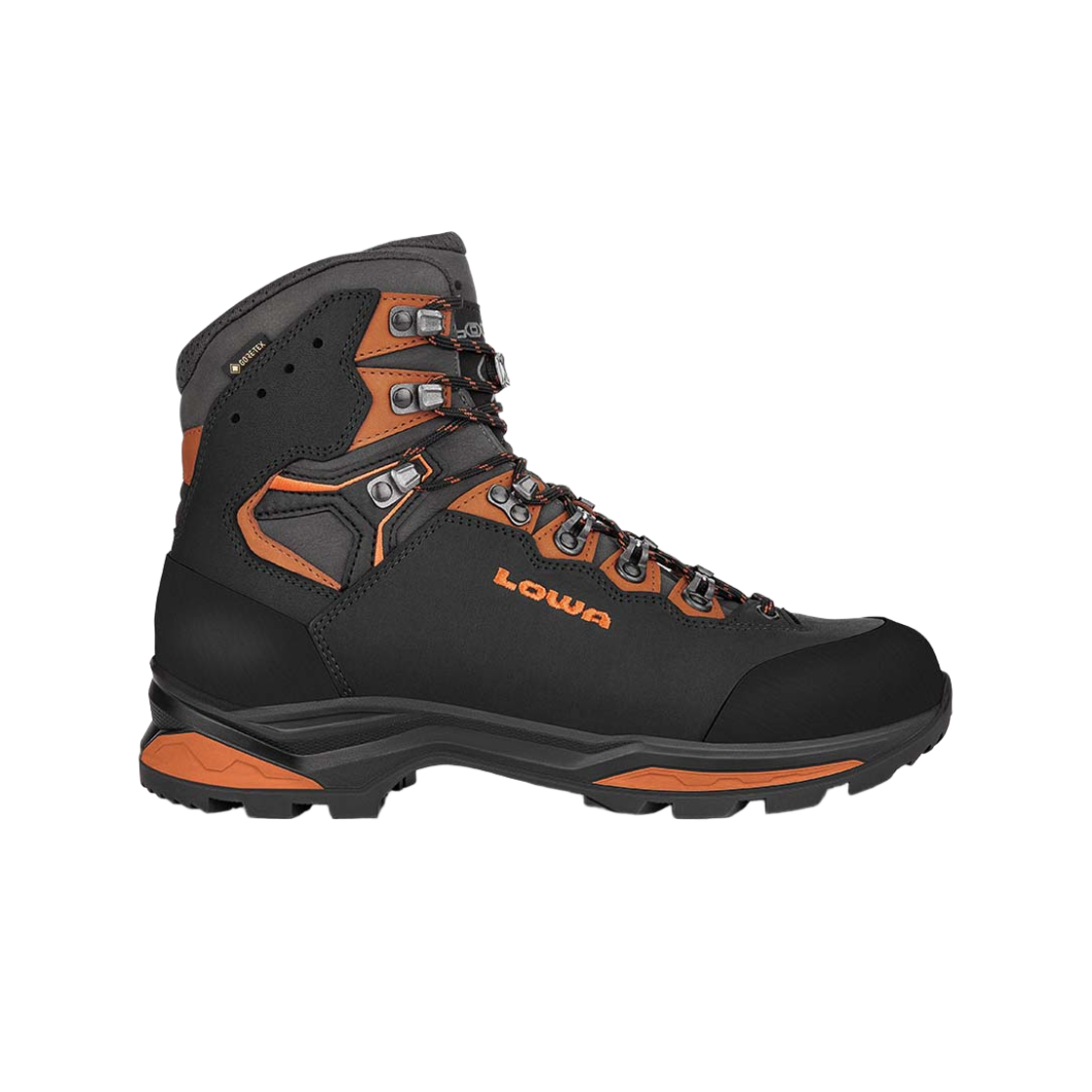 로바 카미노 에보 고어텍스 슈바르츠 오렌지 - 와이드(Lowa Camino Evo GTX Schwarz Orange - Wide)