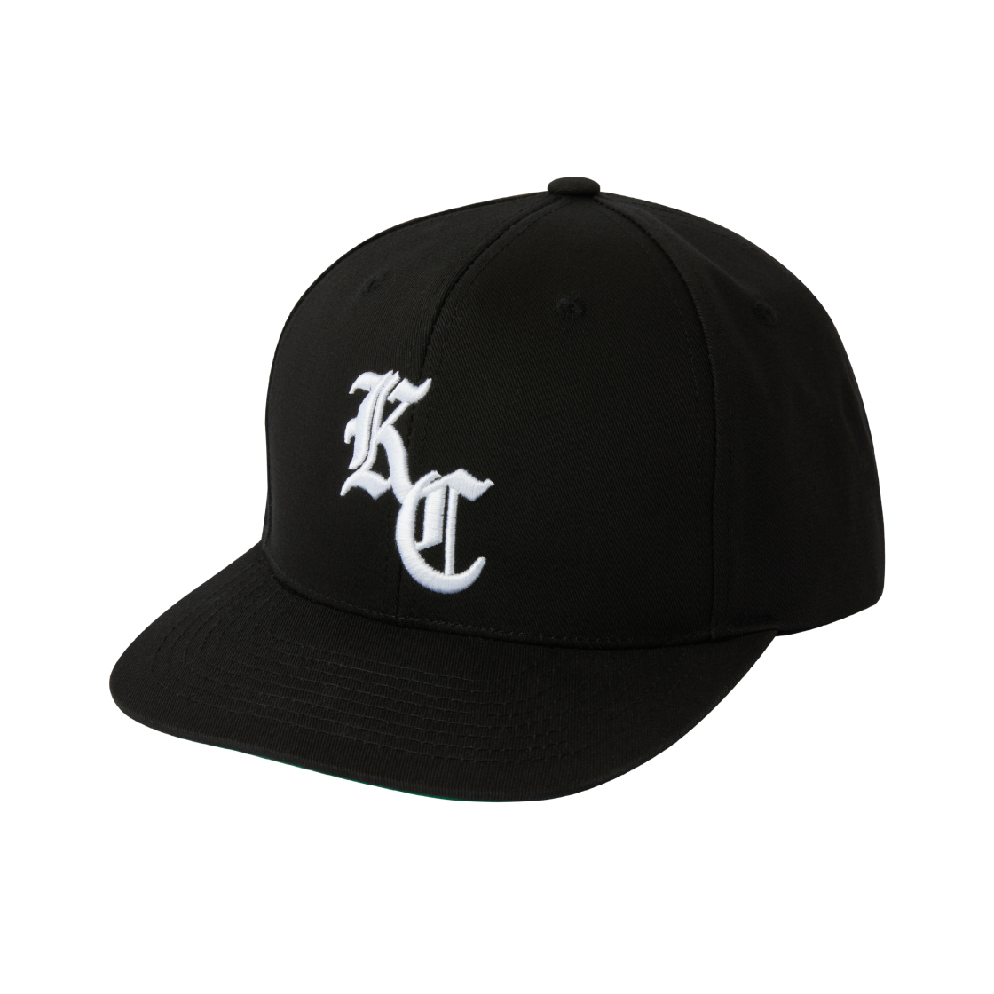 콜렉티브 케이씨 로고 스냅백 블랙(KOLLECTIVE KC LOGO SNAPBACK BLACK)