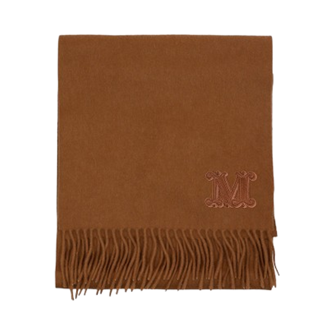 WSDALIA-042 (W) Max Mara Wsdalia Cashmere Muffler Marrone Bronze