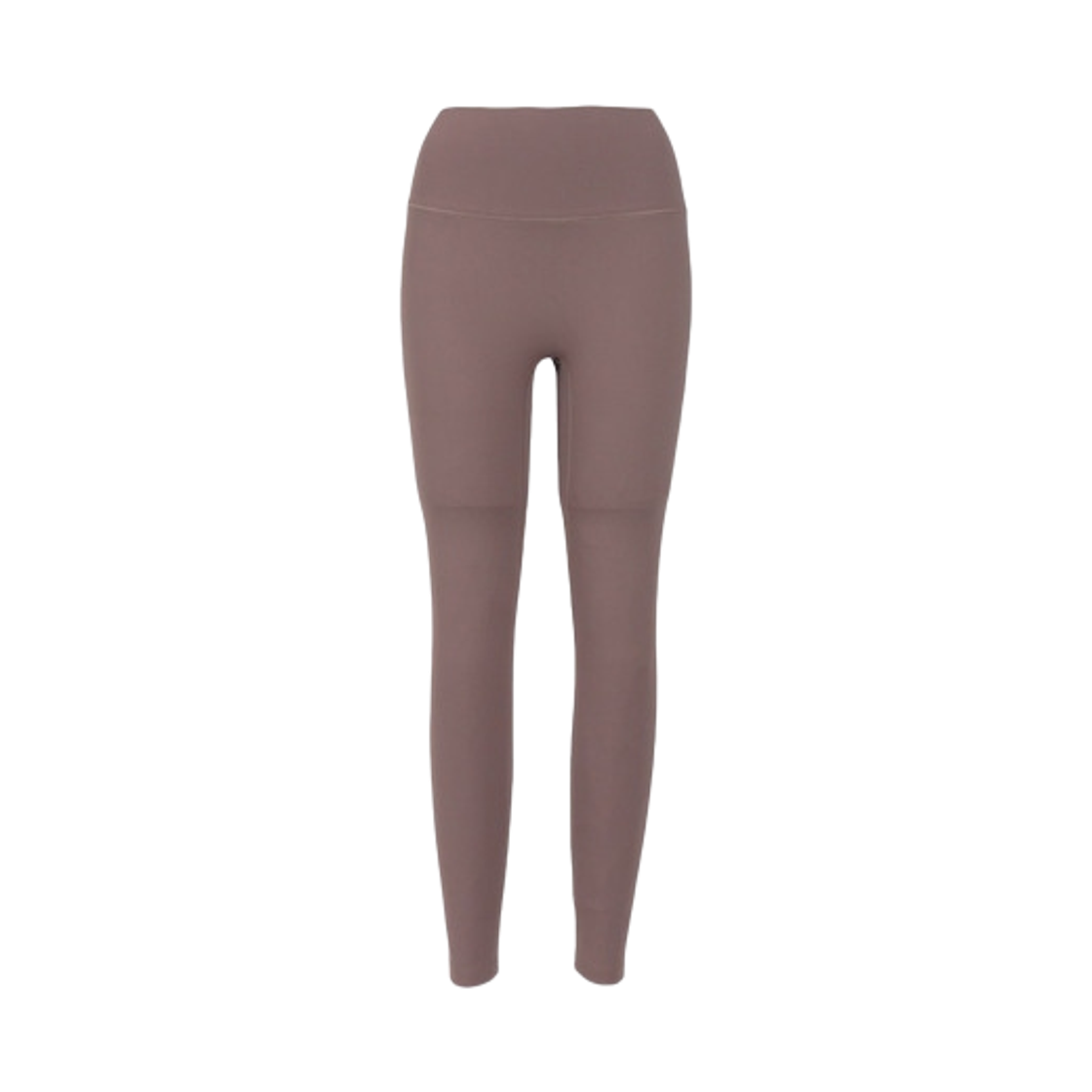 HJ9196-233 (W) Nike One Seamless Front High Waisted Full Length Leggings Mink Brown Black - Asia