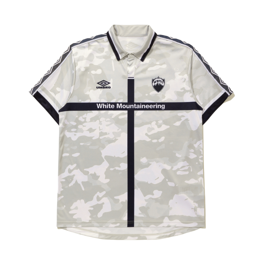 엄브로 x 화이트 마운티니어링 유니폼 숏슬리브 티셔츠 화이트(Umbro x White Mountaineering Uniform Short Sleeve T-Shirt White)