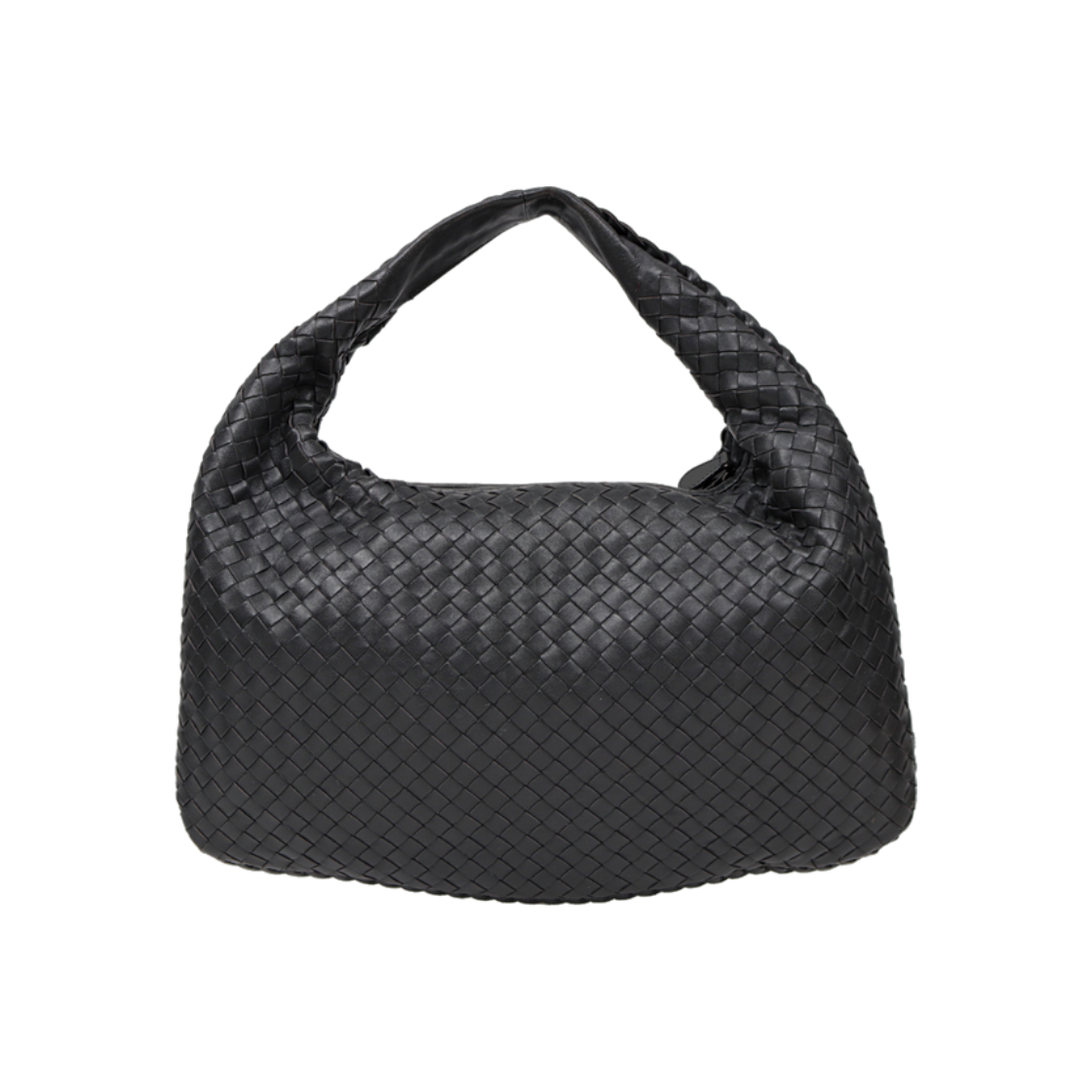 ITB95DDL9RIN Bottega Veneta Black Intrecciato Weave Bag C-A41430