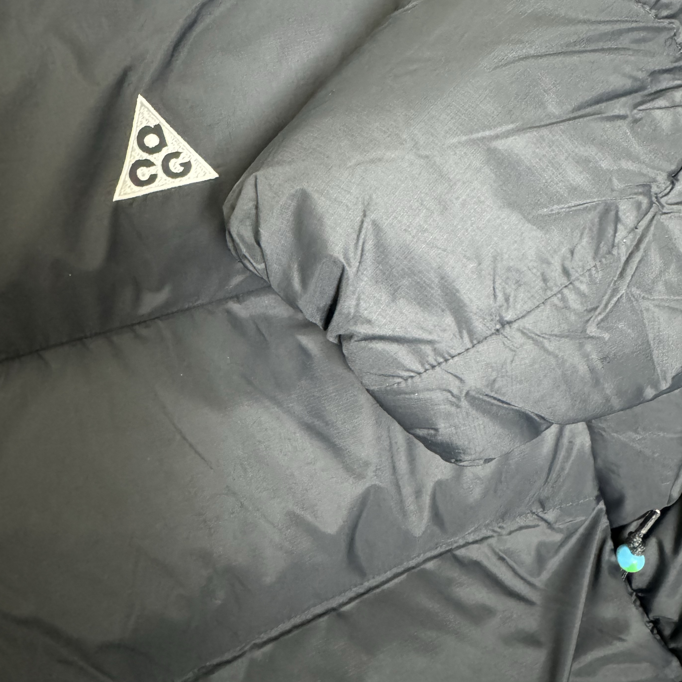 Nike ACG Therma-Fit ADV Lunar Lake Loose Hooded Jacket Black Summit White - Asia 착용 스타일