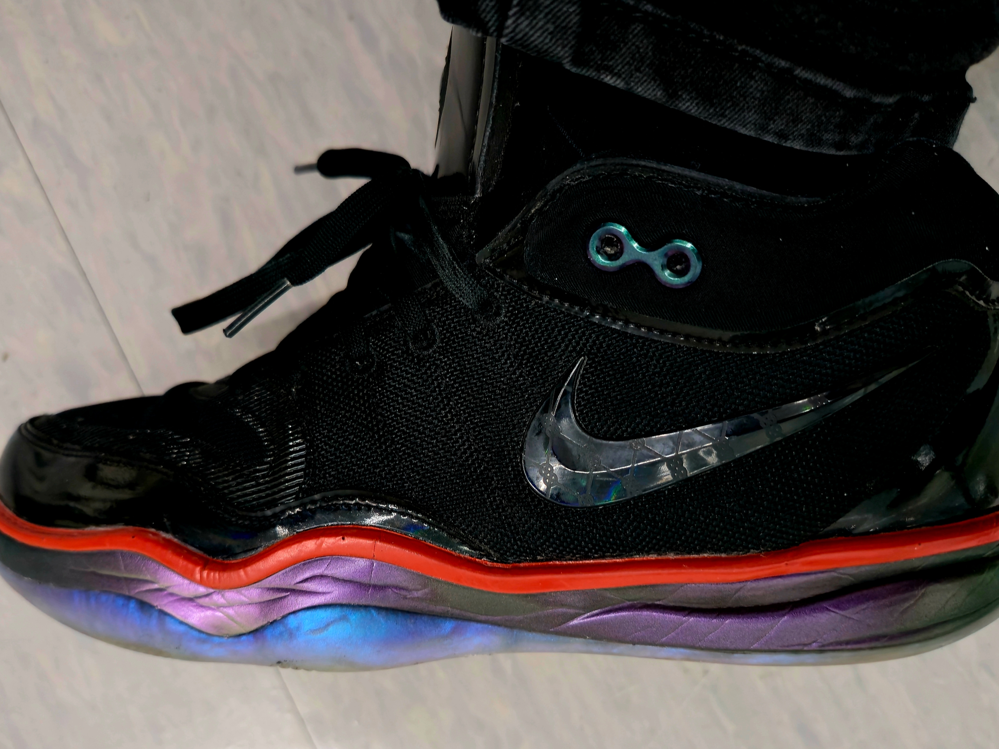 Nike Air Zoom GT Hustle 2 GTE EP Black Multicolor 착용 스타일