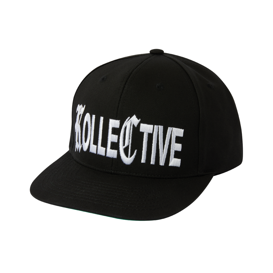 콜렉티브 로고 스냅백 블랙(KOLLECTIVE LOGO SNAPBACK BLACK)