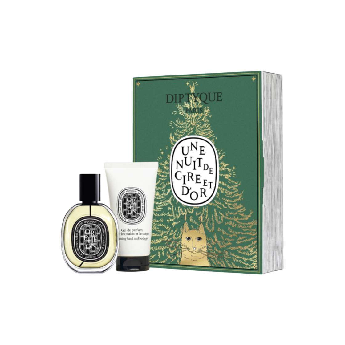 딥티크 오르페옹 홀리데이 리미티드 에디션 서프라이즈 북 세트 오 드 퍼퓸 30ml & 핸드 & 바디 젤 50ml(Diptyque Orpheon Holiday Limited Edition Surprise Book Set Eau De Parfum 30ml & Hand & Body Gel 50ml)