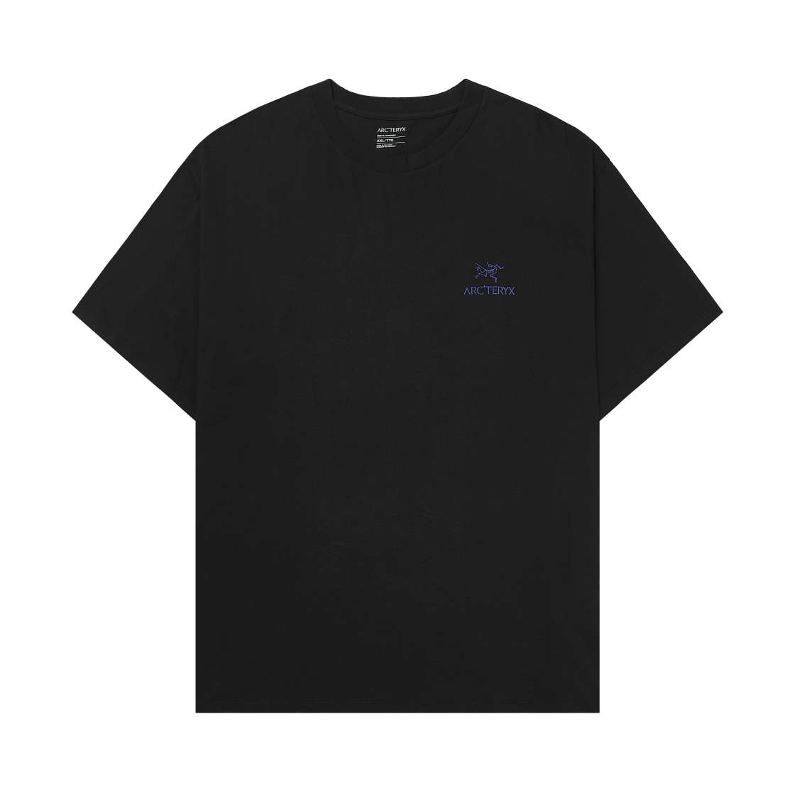 아크테릭스 크래그 SL 코튼 버드 워드 SS 티셔츠 블랙 일렉트라(Arc'teryx Kragg SL Cotton Bird Word SS T-Shirt Black Electra)