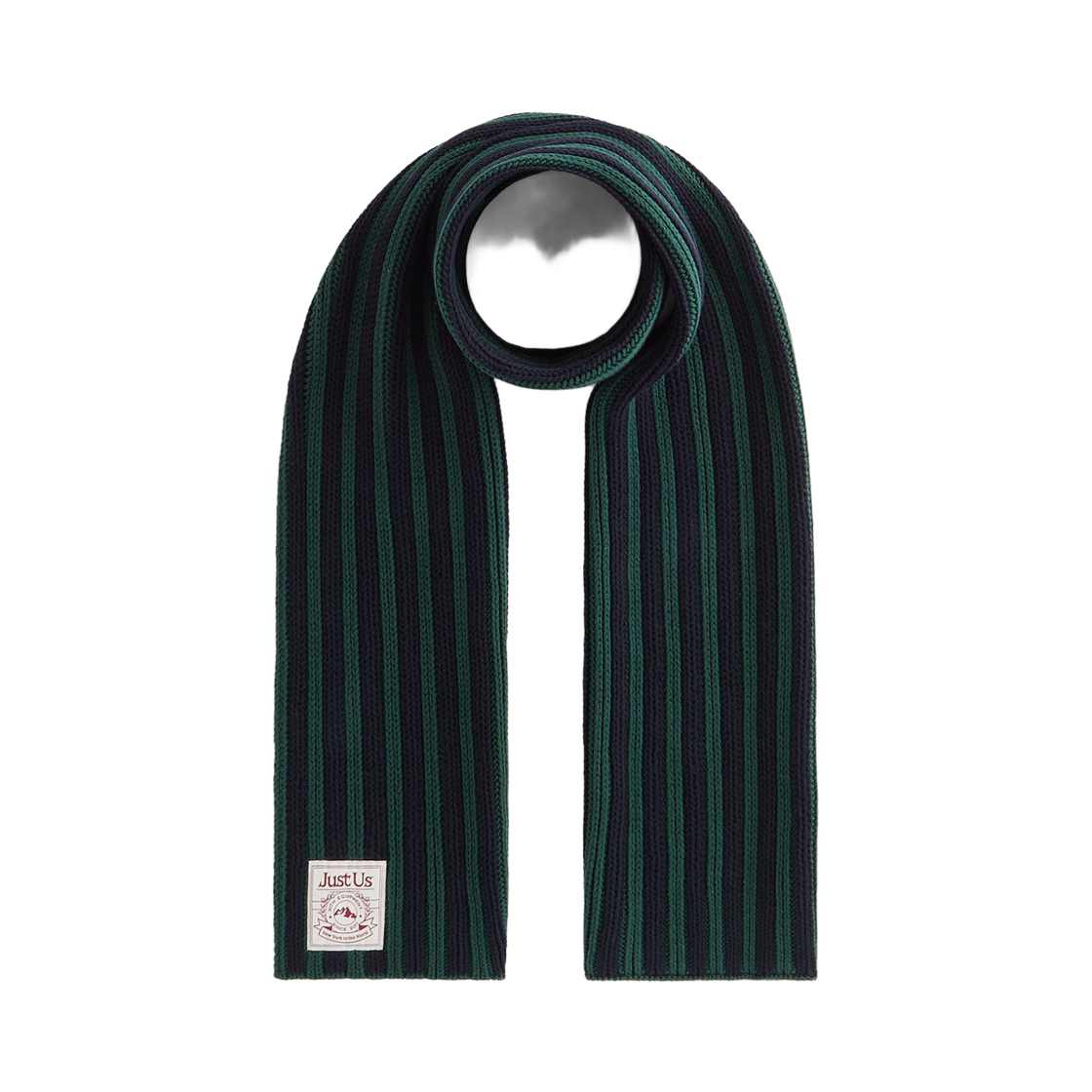 KHM10112-302 Kith Kithmas Two Tone Chunky Knit Muffler Stadium