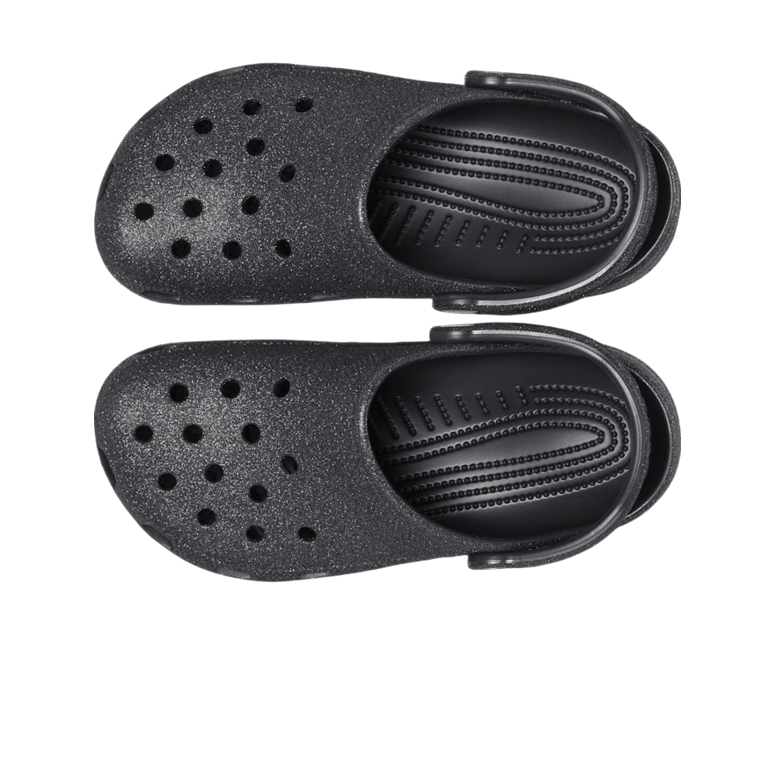 크록스 클래식 글리터 클로그 블랙 글리터(Crocs Classic Glitter Clog Black Glitter) - 2