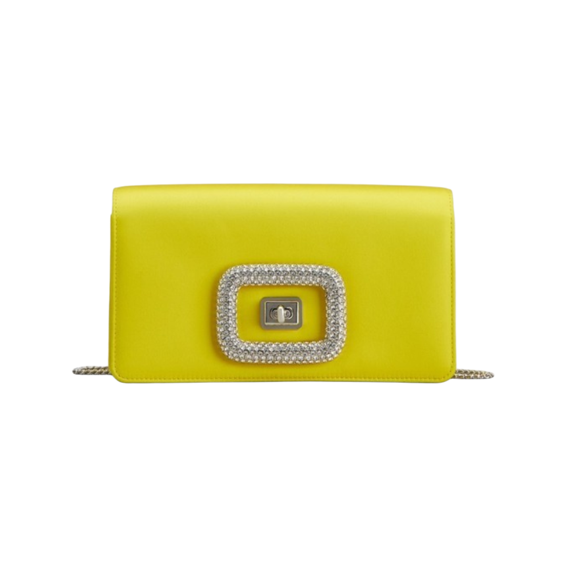 RBWAOGC0100RS0G019 Roger Vivier Viv Choc Jewel Mini Bag Yellow