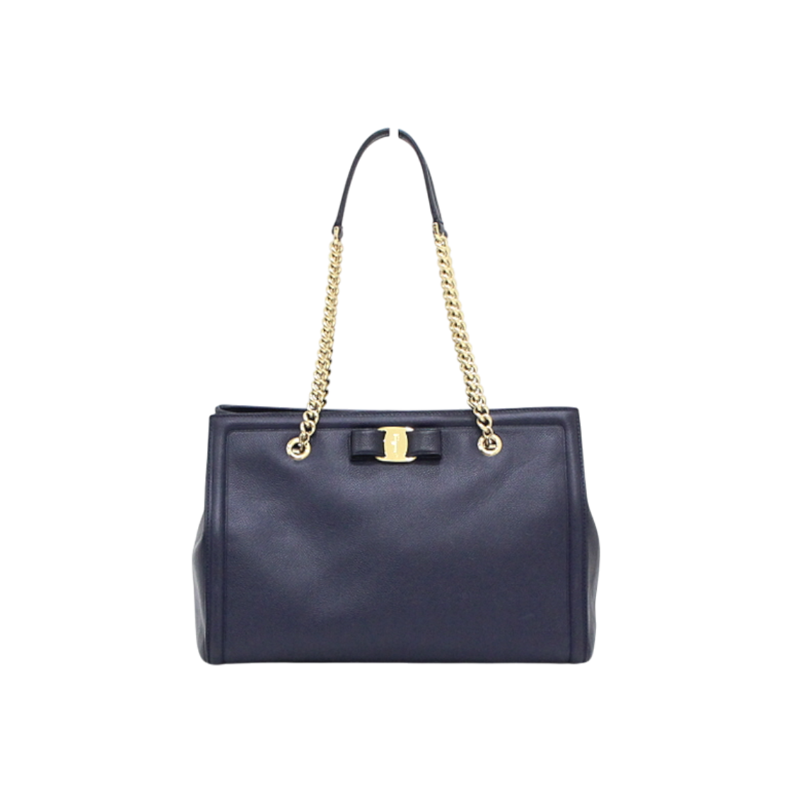 페라가모 21 G508 멜리케 네이비 금장 바라로고 체인 숄더백aa59088(Ferragamo Melike Navy Gold Bar Logo Chain Shoulder Bag)