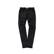 Undermycar MU.157 Classic Logo Wax Coated Slim Straight Jeans