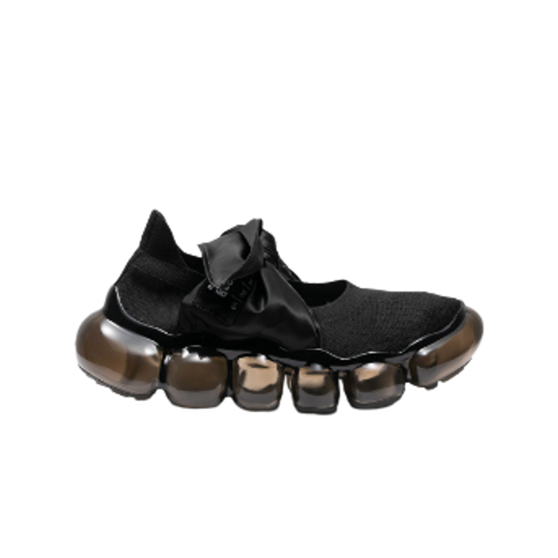 (W) 그라운즈 주얼리 행키 펌프스 블랙((W) Grounds Jewelry Hankie Pumps Black)