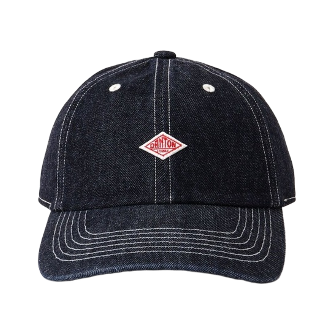 DT-H0227 Danton Denim 6-Panel Cap Dark Indigo