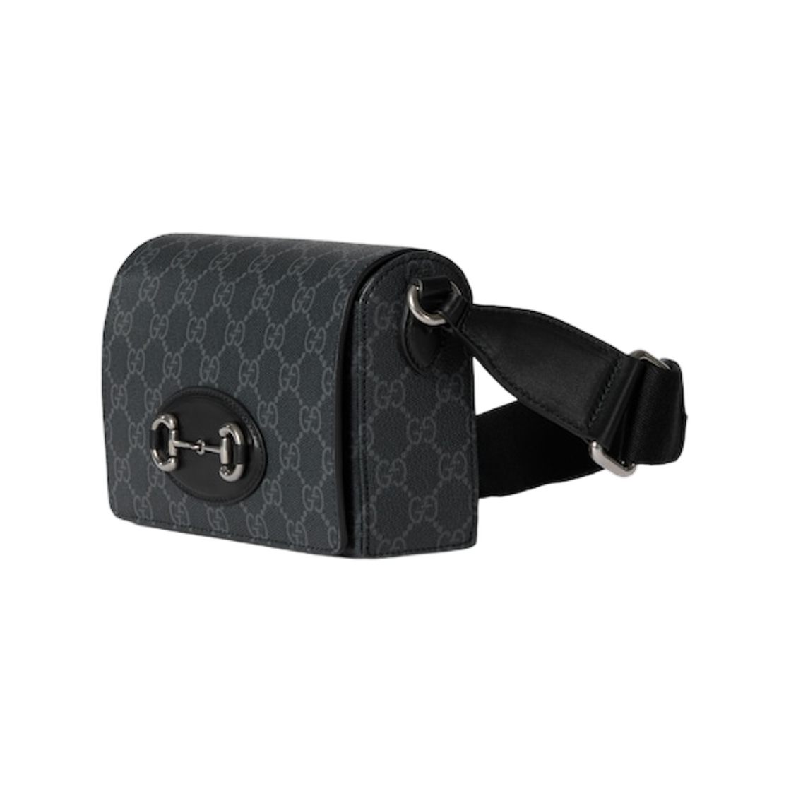 구찌 홀스빗 1955 미니 백 블랙(Gucci Horsebit 1955 Mini Bag Black) - 2