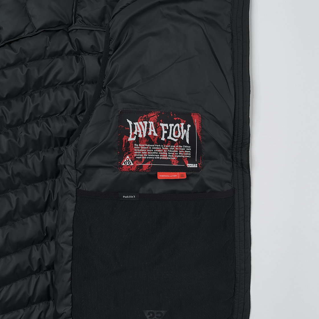 나이키 ACG 라바 플로우 써마핏 ADV 베스트 블랙 서밋 화이트 - US/EU(Nike ACG Lava Flow Therma-Fit ADV Vest Black Summit White - US/EU) - 6