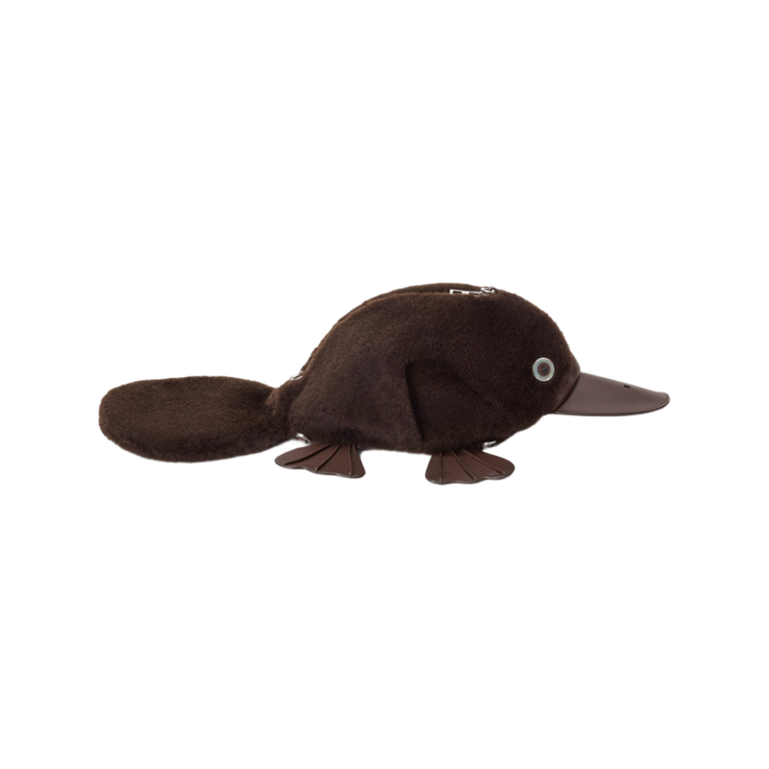 로에베 플라티푸스 셔링 백 초콜릿(Loewe Platypus Bag in Shearling Chocolate)