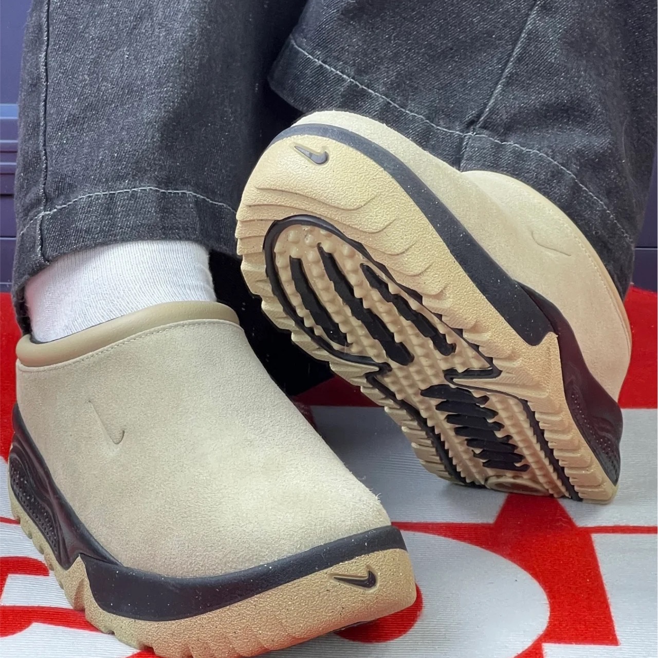 Nike ACG Rufus Limestone and Black 착용 스타일 - 3