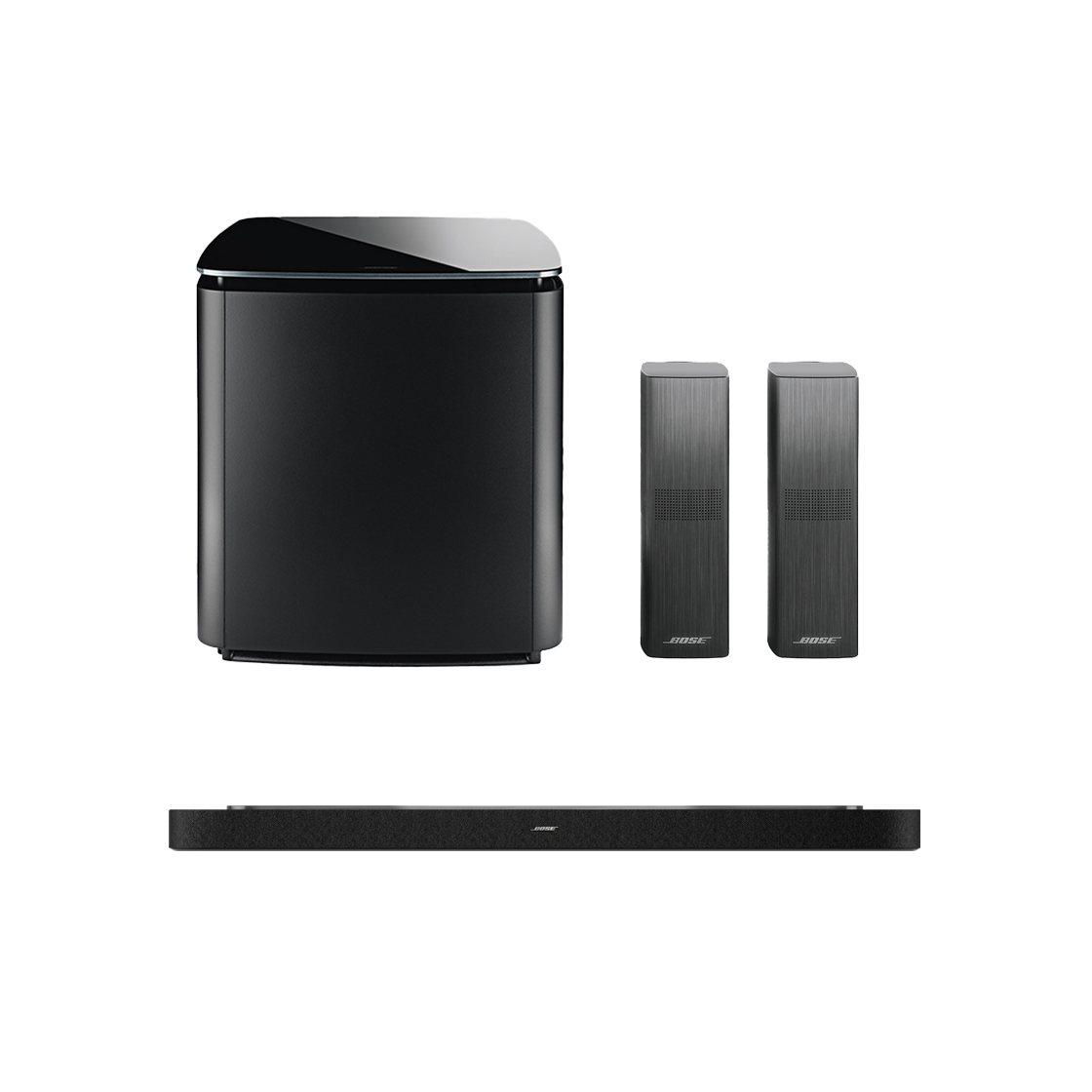 BOSE 보스 스마트 울트라 사운드바 + 베이스 모듈 700 + 서라운드 스피커 700 세트 블랙(BOSE Smart Ultra Soundbar + Bass Module 700 + Surround Speakers 700 Set BK)