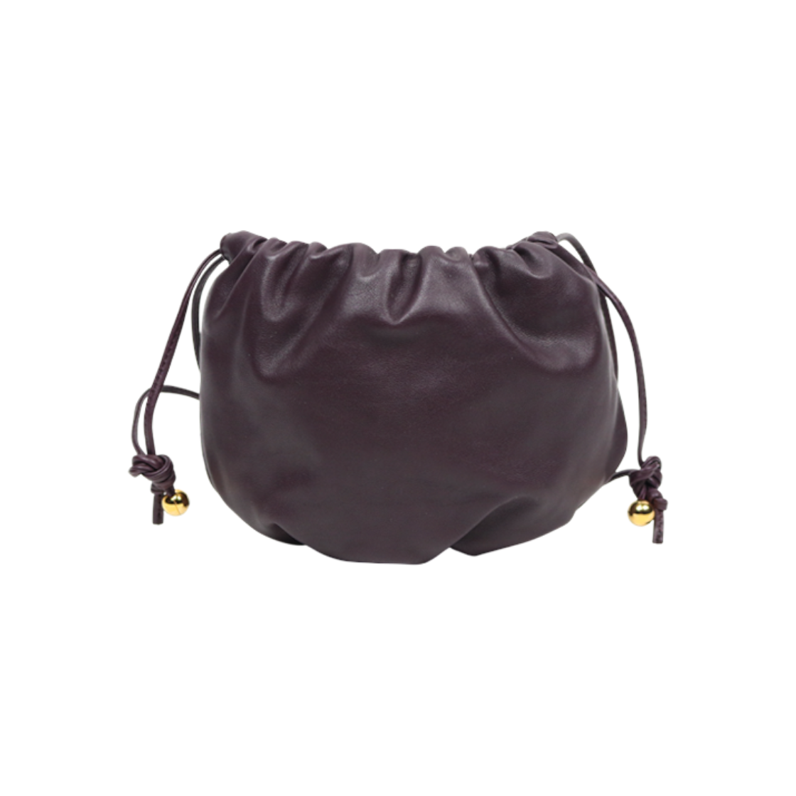 IT3QJWD6FURB Bottega Veneta Mini Purple Leather Bulb Bag C-A41955