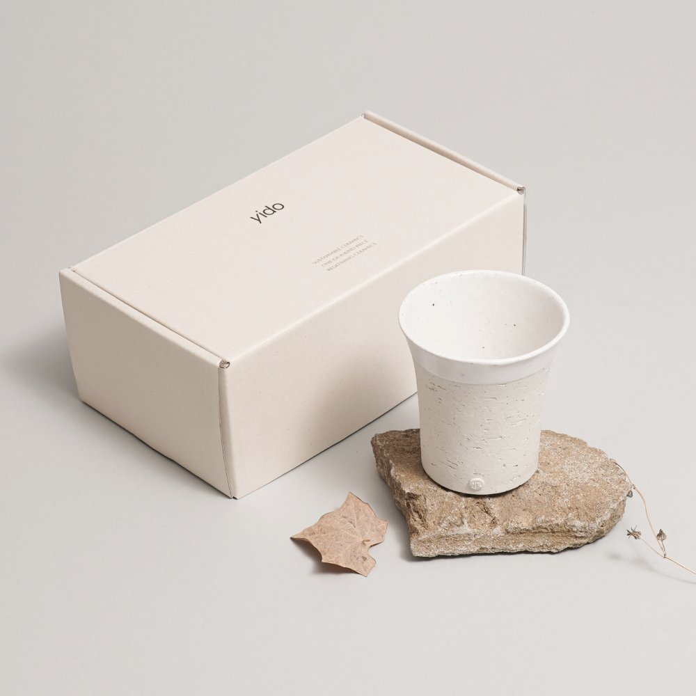 [3% 적립] [선물포장] 이도 율 돌담컵 세트 2P 답례품 집들이 생일 선물([3% 적립] Yido Yul Stone Wall Cup Set 2P) - 5