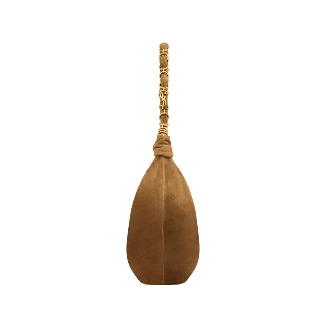 생로랑 아말리아 호보 스웨이드 카라멜 꼬냑(Saint Laurent Amalia Hobo in Suede Caramel Cognac) - 2