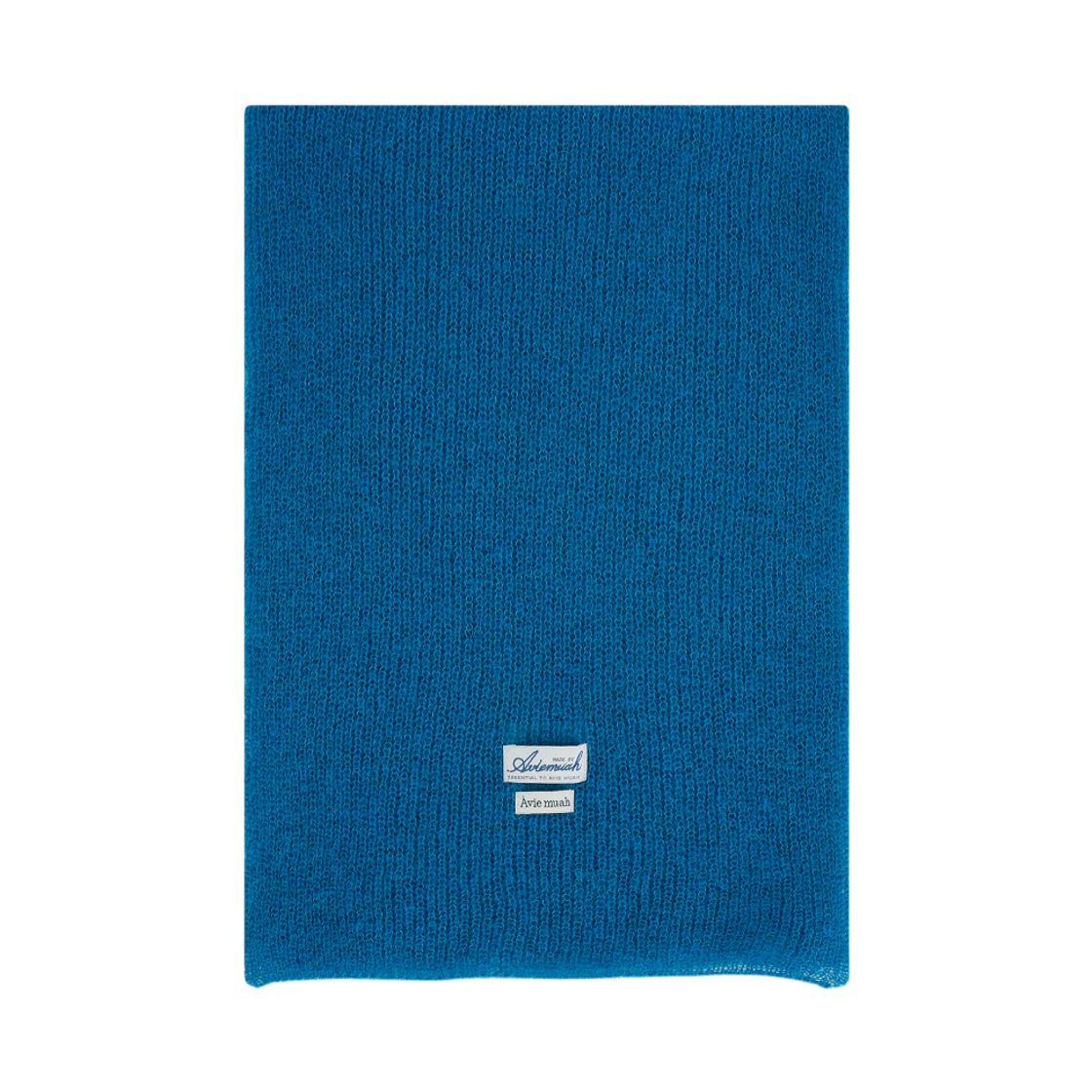 - Aviemuah Mohair Knit Muffler Blue Green