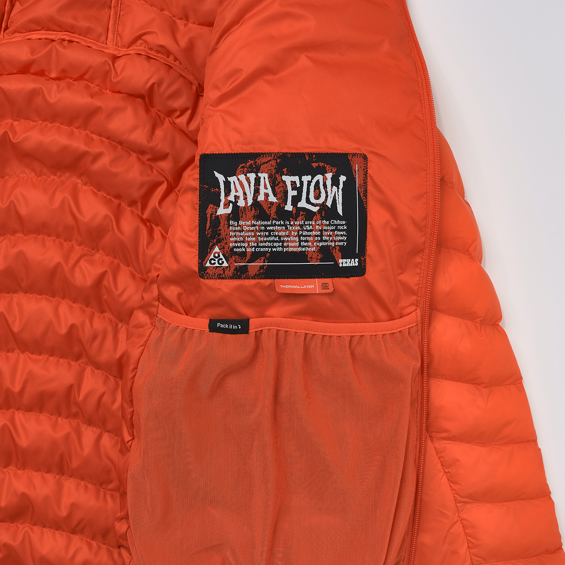 나이키 ACG 라바 플로우 써마핏 ADV 자켓 세이프티 오렌지 서밋 화이트 - US/EU(Nike ACG Lava Flow Therma-Fit ADV Jacket Safety Orange Summit White - US/EU) - 8
