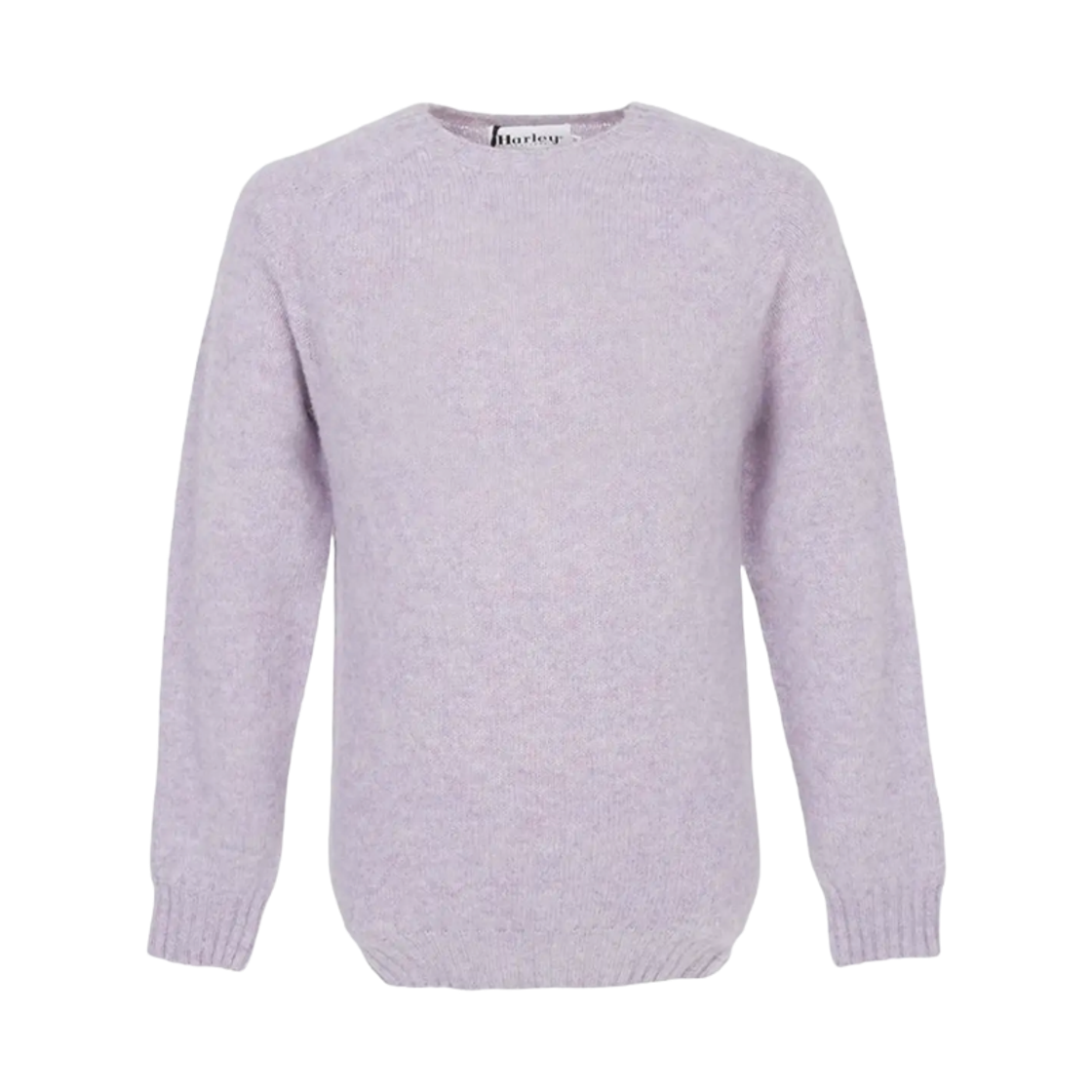 할리 오브 스코틀랜드 쉐기 독 크루넥 스웨터 헬리오트로프(Harley of Scotland Shaggy Dog Crewneck Sweater Heliotrope)