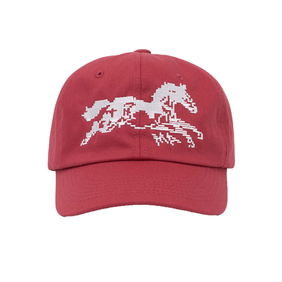 ML746BUR Millo Archive 2026 Memorable Horse Cap Burgundy