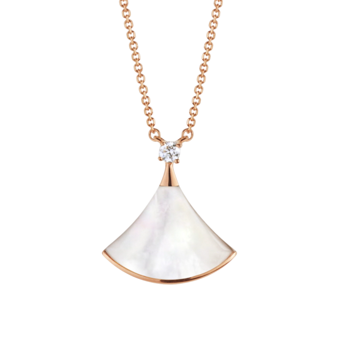 불가리 350062 18K로즈골드 디바스 드림 마더오브펄 다이아 여성 목걸이 aa58594(Bvlgari Diva's Dream 18K Rose Gold Mother of Pearl Diamond Necklace)