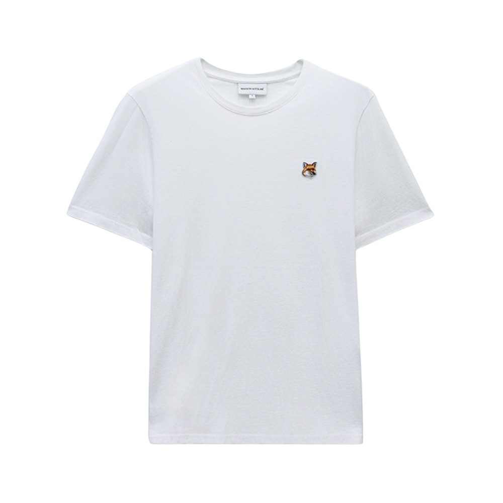 LM00104KJ0008 P100 [15%쿠폰]Maison Kitsune Fox Head Short Sleeve T-Shirt White