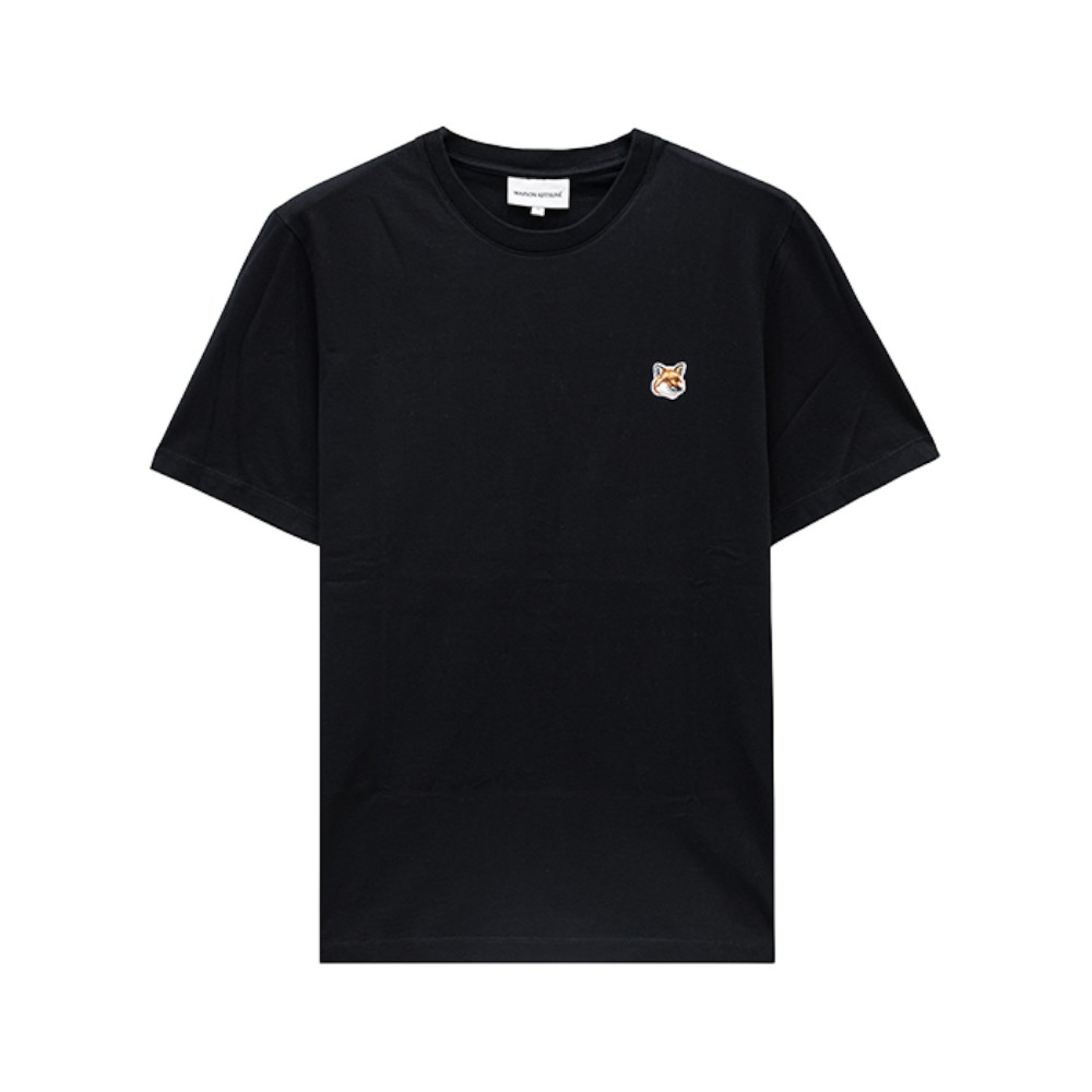 LM00104KJ0008 P199 [15%쿠폰]Maison Kitsune Fox Head Short Sleeve T-Shirt Black