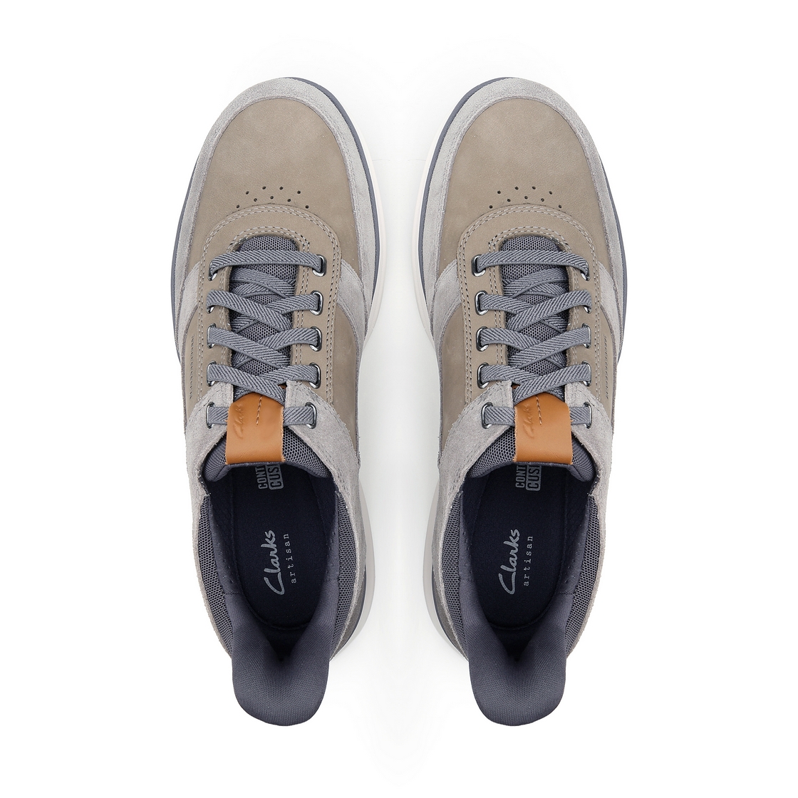 클락스 남성 핸즈프리 캐주얼화 그레이(Clarks Men’s Hands-Free Casual Shoes Gray) - 4