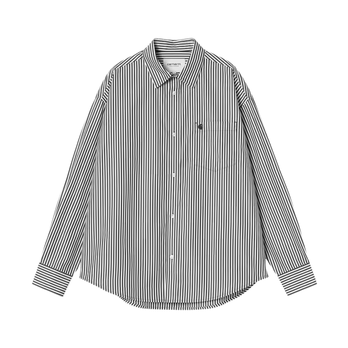 I035955-3J7-XX Carhartt WIP W‘ L/S Daldry Shirt Daldry Stripe Black Wax
