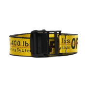 Off-White Classic Industrial Belt Yellow