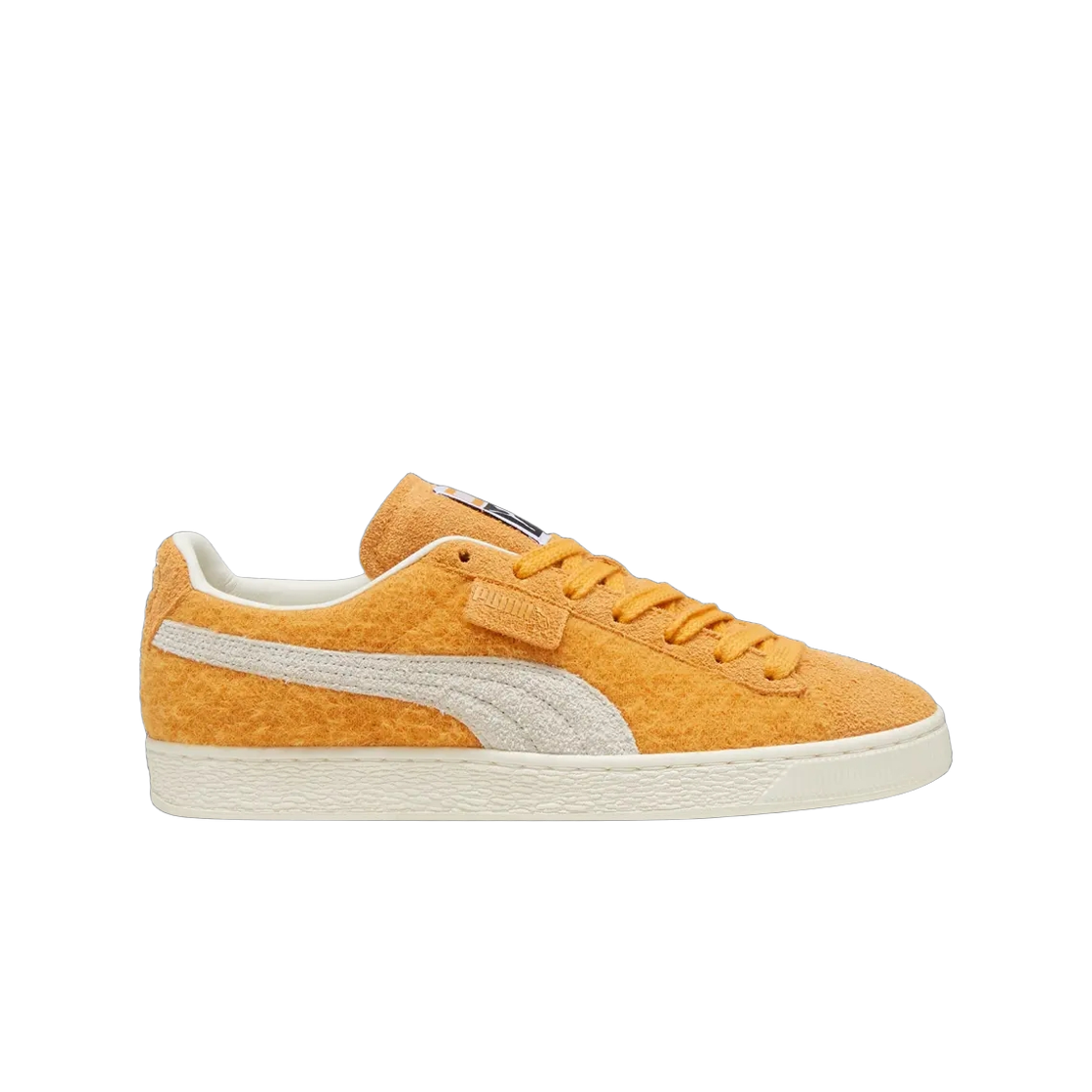 398707-01 Puma Suede Mohair Sneakers Ginger Tea Frosted Ivory