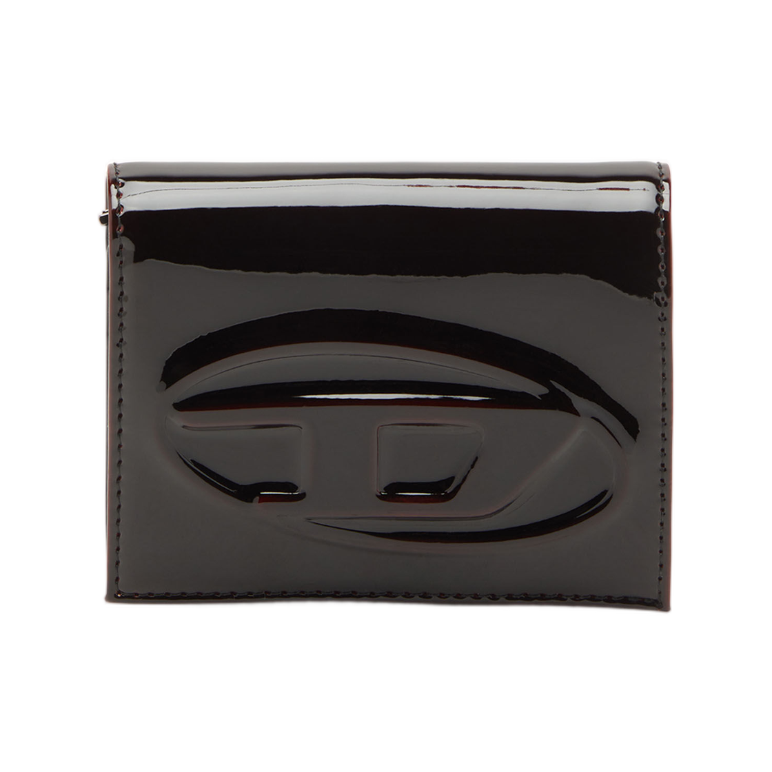 디젤 바이폴드 월렛 리퀴드 PU 버건디(Diesel Bi-Fold Wallet In Liquid PU Burgundy)