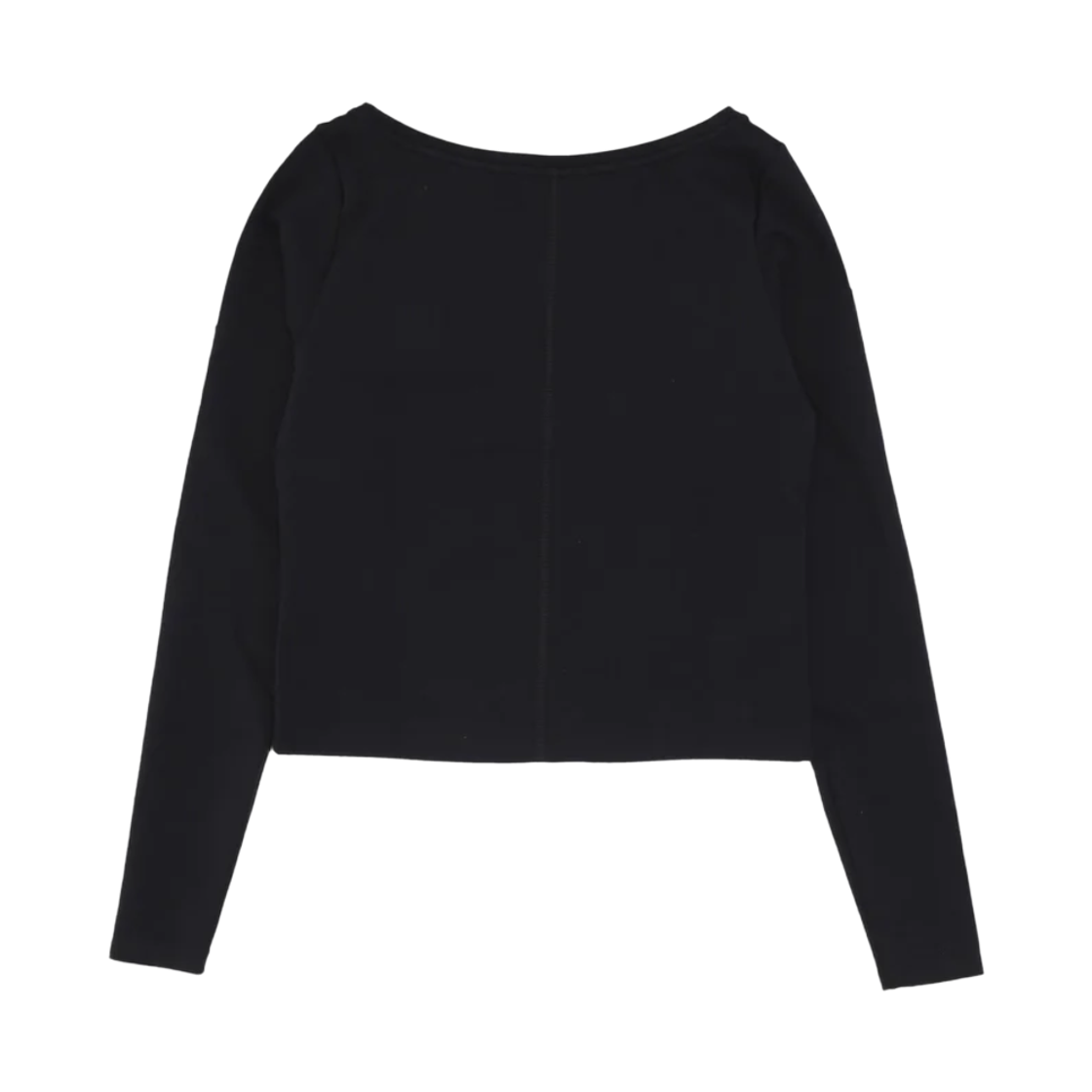 (W) 나이키 NSW 에어 롱슬리브 티셔츠 블랙 화이트 - 아시아((W) Nike NSW Air Long Sleeve T-Shirt Black White - Asia) - 2