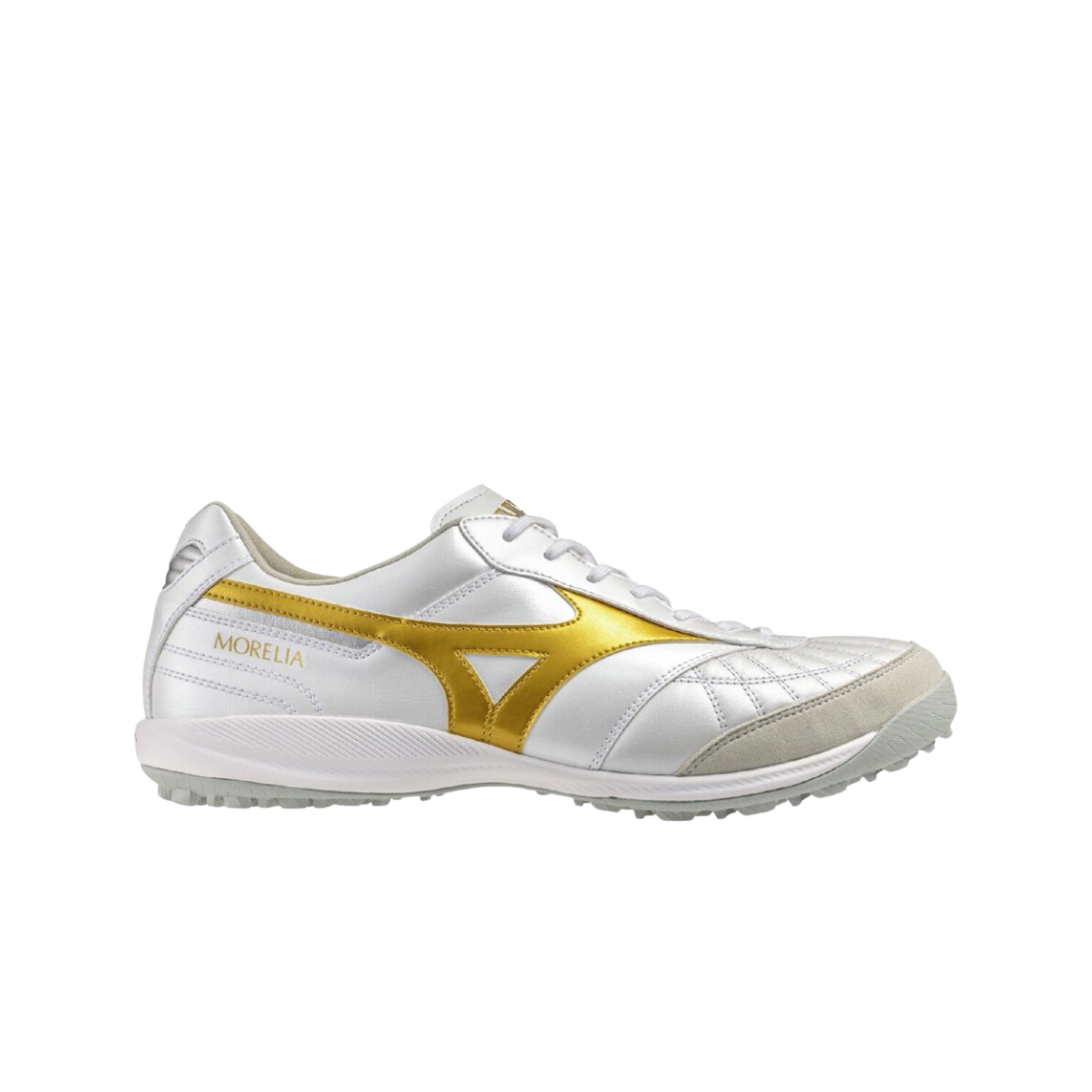 Q1GB260250 Mizuno Morelia Sala Japan TF Super White Pearl Gold