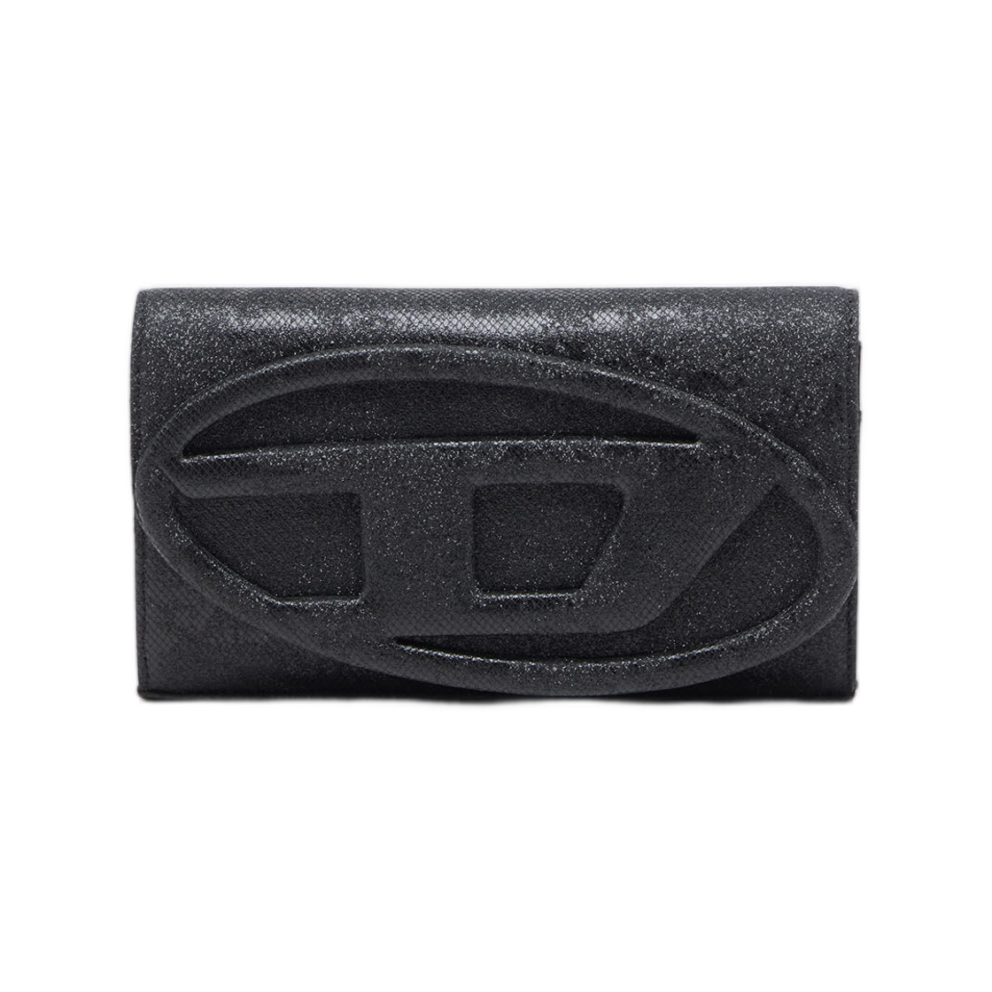 디젤 월렛 퍼스 글리터-카모 루렉스 블랙(Diesel Wallet PUrse In Glitter-Camo Lurex Black)