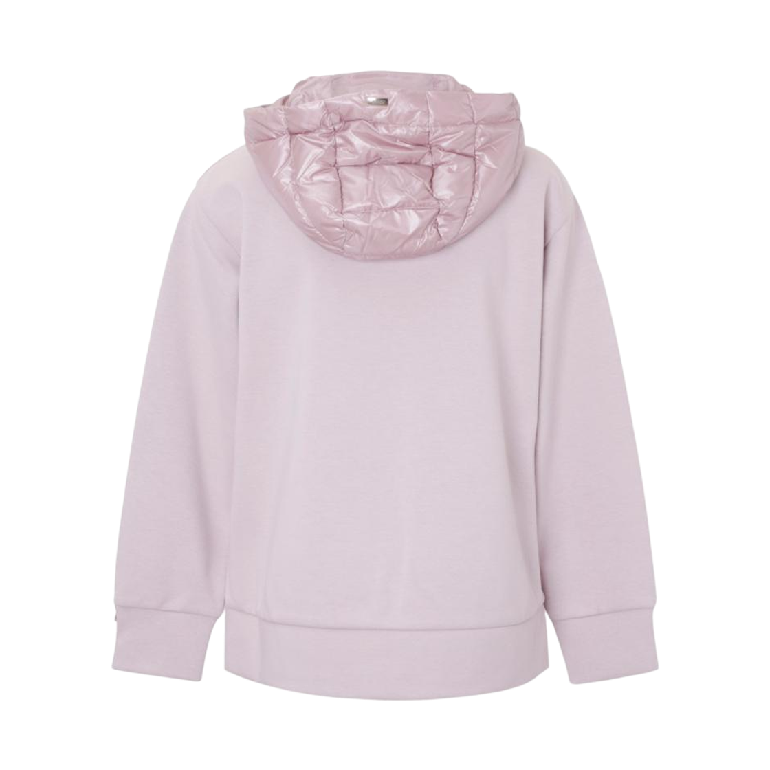 (W) 에르노 다운 후드 집업 가디건 라일락((W) Herno Down Hooded Zip-Up Cardigan Lilac) - 2