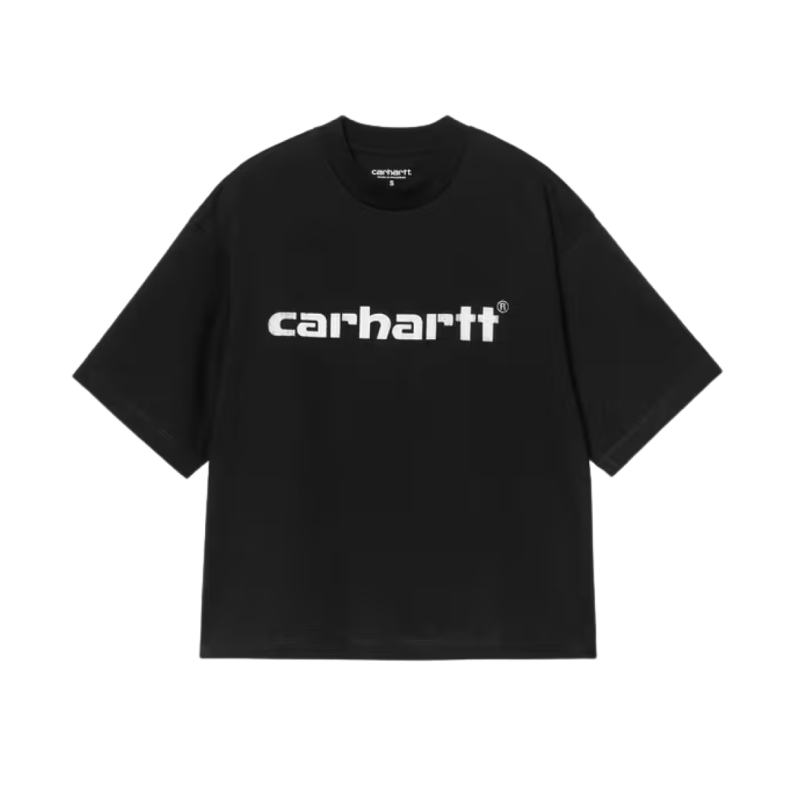 I036042-89-XX (W) Carhartt WIP S/S Archive Script T-Shirt Black