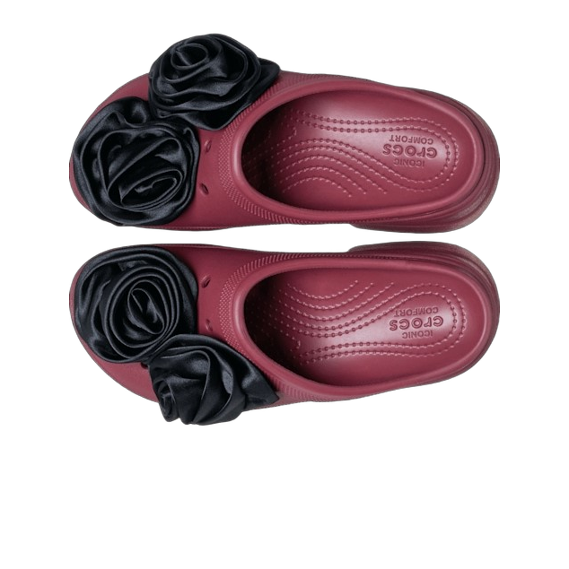 크록스 사이렌 로제트 클로그 비트루트(Crocs Siren Rosette Clog Beetroot) - 2
