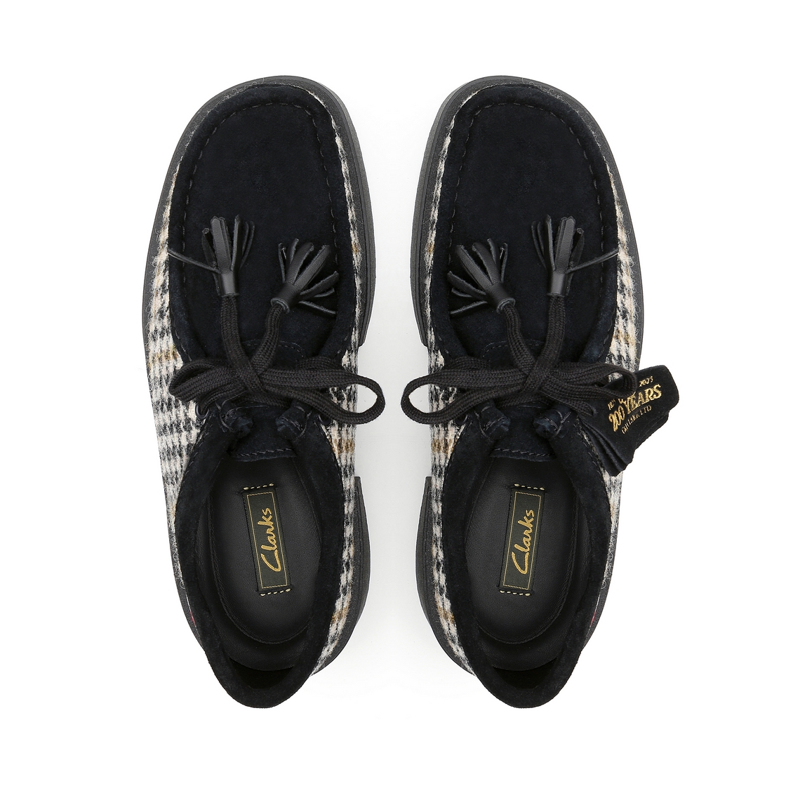 클락스 남성 토르뷰 트위드 캐주얼화 블랙(Clarks Men’s Torview Tweed Casual Shoes Black) - 4